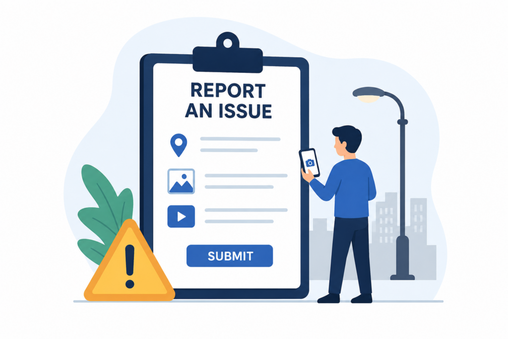 report an issue image